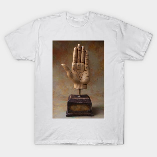 Rascette Palm Reading Hand T-Shirt by photogarry